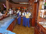 Hotel Iberostar Hacienda Dominicus am Strand von Bayahibe die Hotelbar.
